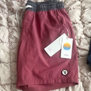 Vuori Mauve Performance Shorts